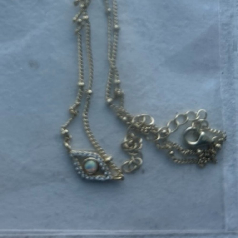 Opal Eye Necklace